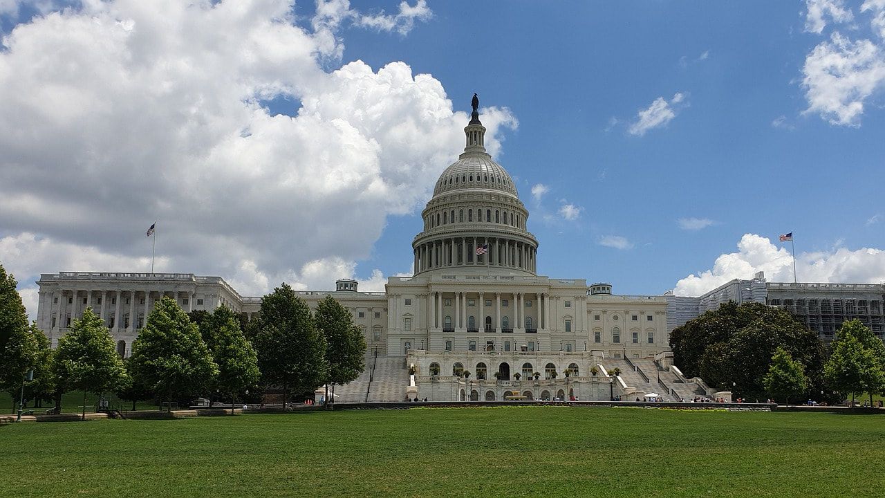 Sitz des Kongresses, der Legislative (Gesetzgebung) der Vereinigten Staaten von Amerika